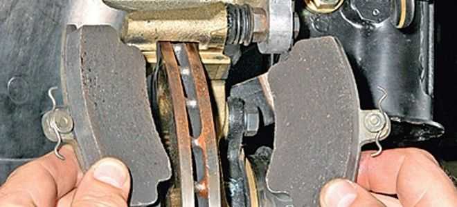 Проверка и замена тормозных дисков