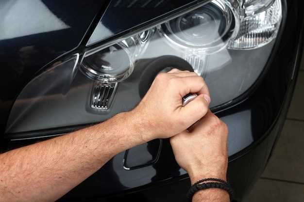 Тестирование работы фар после замены